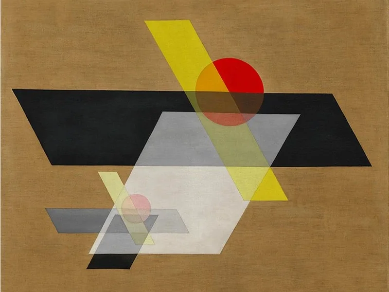 1895-László Moholy-Nagy - Construction A II